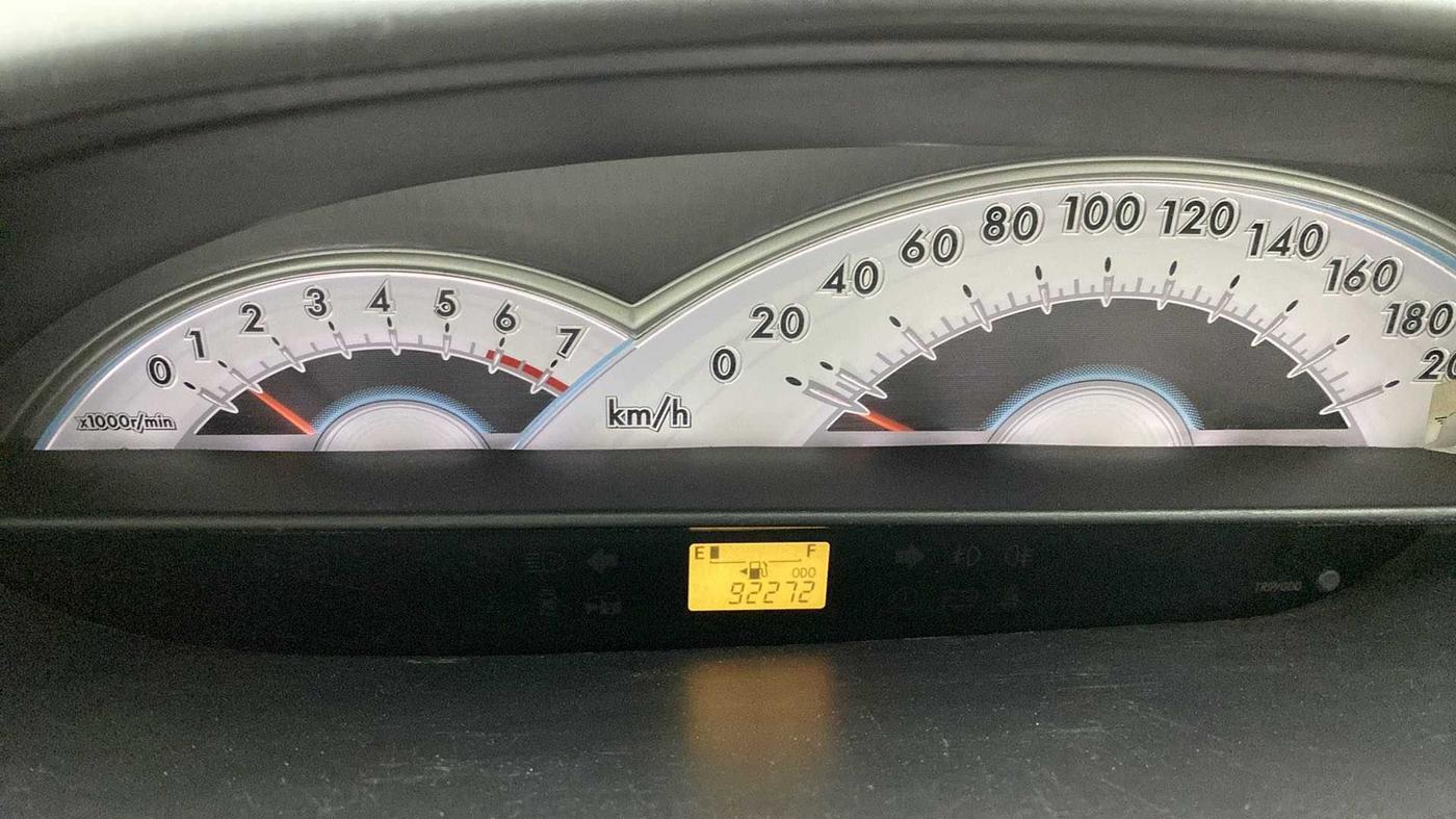 2011 Toyota Etios VX, Petrol, Manual, 92,271 km, Odometer Image