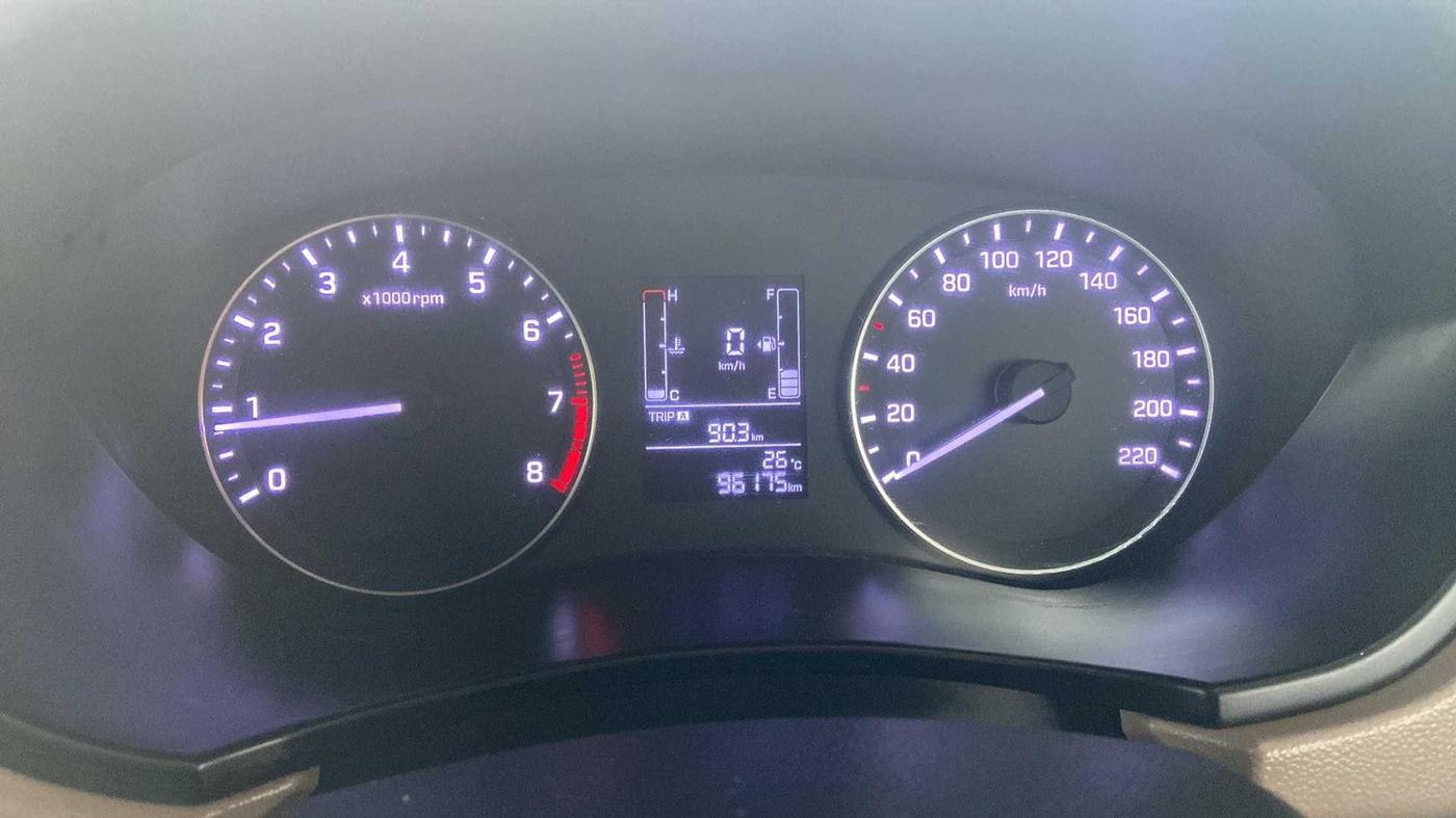 2016 Hyundai Elite i20 MAGNA 1.2, Petrol, Manual, 96,181 km, Odometer Image