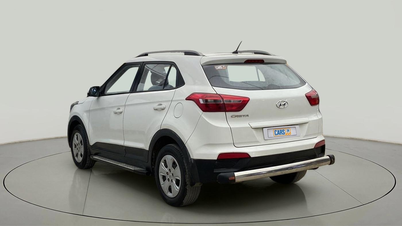 2017 Hyundai Creta E PLUS 1.6 PETROL, Petrol, Manual, 60,310 km, Left Back Diagonal