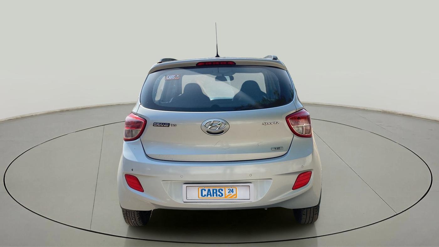 2015 Hyundai Grand i10 SPORTZ 1.2 KAPPA VTVT, Petrol, Manual, 90,575 km, Back/Rear
