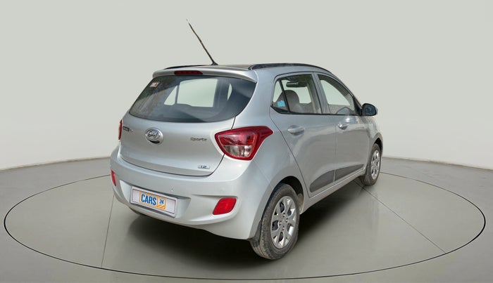 2015 Hyundai Grand i10 SPORTZ 1.2 KAPPA VTVT, Petrol, Manual, 90,575 km, Right Back Diagonal