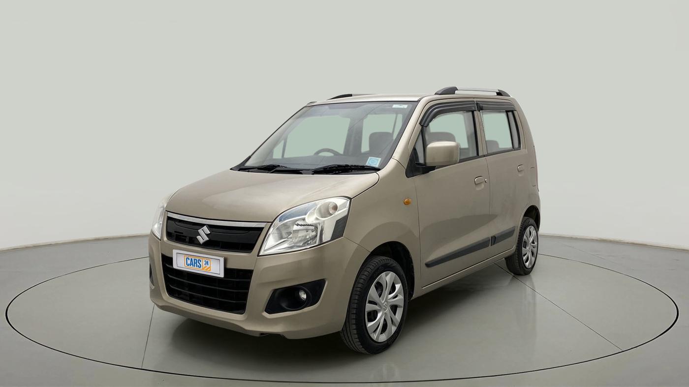 2015 Maruti Wagon R 1.0 VXI, Petrol, Manual, 45,789 km, Left Front Diagonal