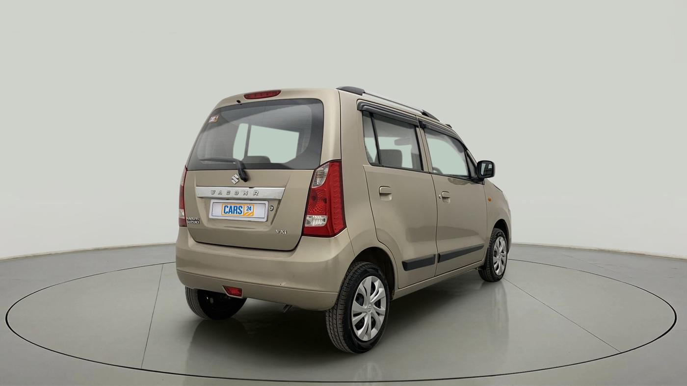 2015 Maruti Wagon R 1.0 VXI, Petrol, Manual, 45,789 km, Right Back Diagonal