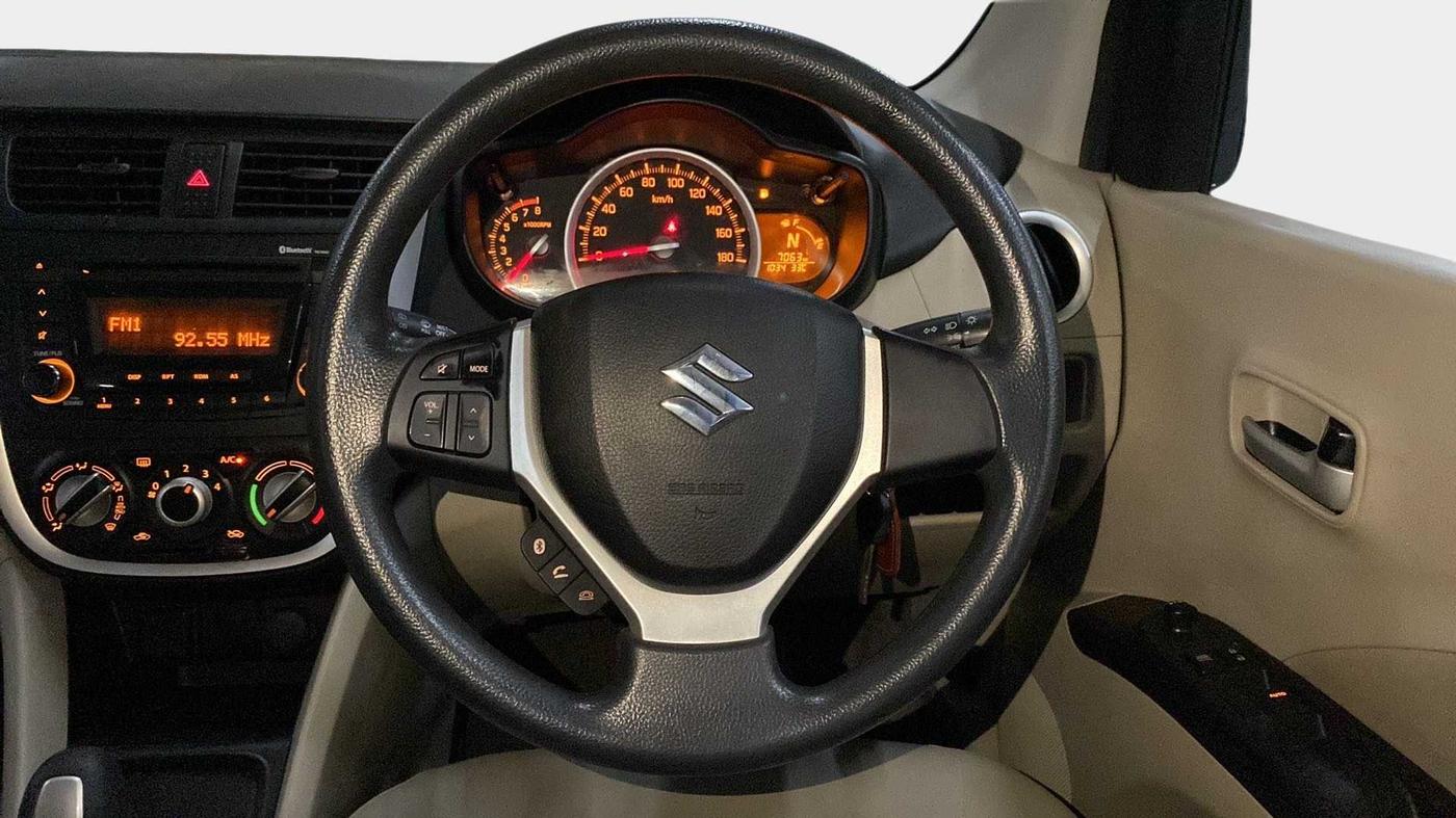 2020 Maruti Celerio ZXI AMT, Petrol, Automatic, 7,058 km, Steering Wheel Close Up