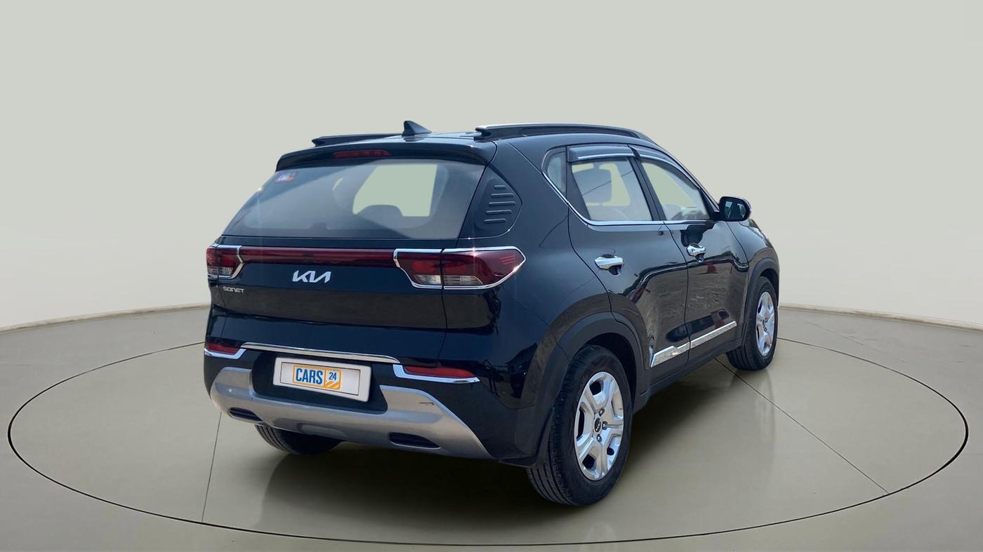 2022 KIA SONET HTK PLUS 1.2, Petrol, Manual, 12,522 km, Right Back Diagonal