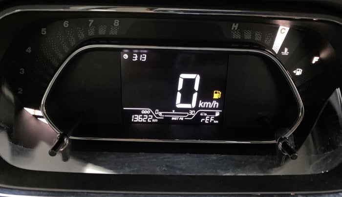 2022 Tata TIGOR XZ PETROL, Petrol, Manual, 13,622 km, Odometer Image