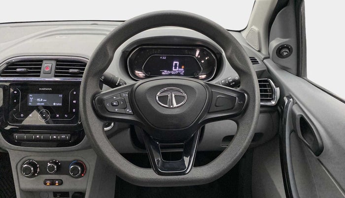 2022 Tata TIGOR XZ PETROL, Petrol, Manual, 13,622 km, Steering Wheel Close Up