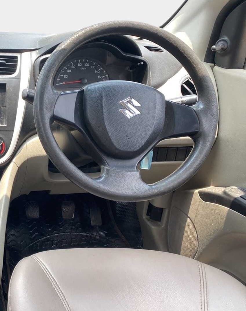 2015 Maruti Celerio VXI, Petrol, Manual, 96,309 km, Steering Wheel Close Up