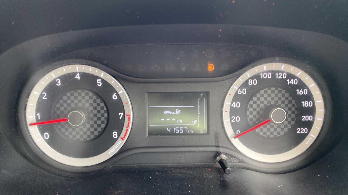 2020 Hyundai AURA S 1.2, Petrol, Manual, 41,550 km, Odometer Image