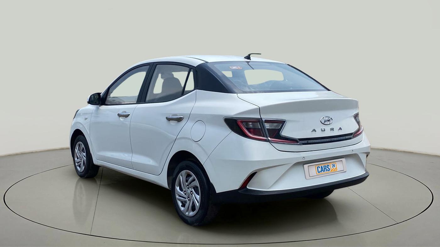 2020 Hyundai AURA S 1.2, Petrol, Manual, 41,550 km, Left Back Diagonal