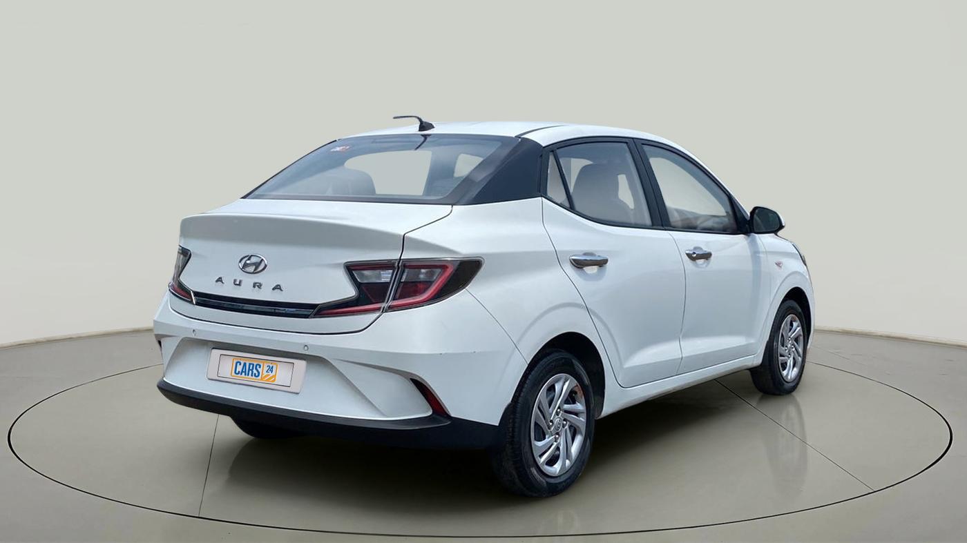 2020 Hyundai AURA S 1.2, Petrol, Manual, 41,550 km, Right Back Diagonal