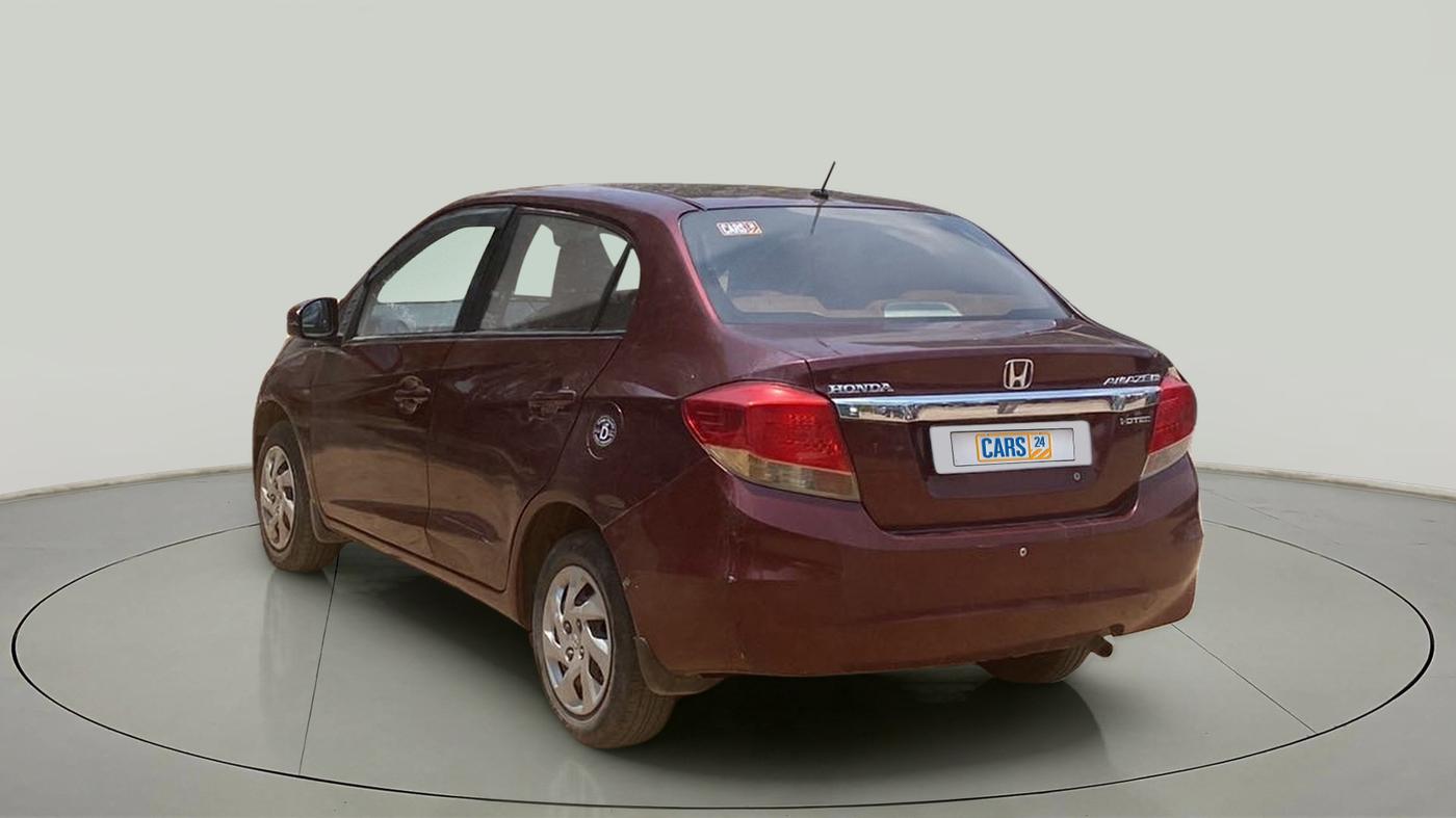 2014 Honda Amaze 1.5L I-DTEC SX, Diesel, Manual, 1,21,568 km, Left Back Diagonal