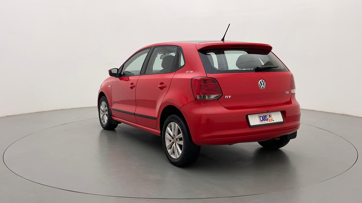 2013 Volkswagen Polo GT TSI 1.2 PETROL AT, Petrol, Automatic, 78,276 km, Left Back Diagonal