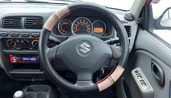 2014 Maruti Alto K10 VXI, Petrol, Manual, 53,815 km, Steering Wheel Close Up