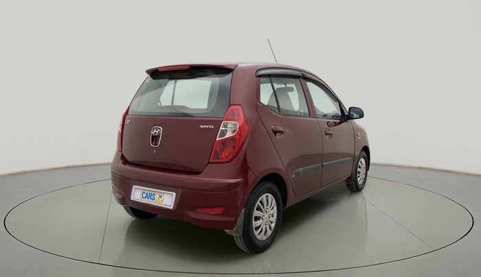 2014 Hyundai i10 SPORTZ 1.1, Petrol, Manual, 82,502 km, Right Back Diagonal