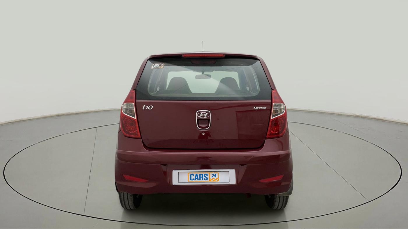 2014 Hyundai i10 SPORTZ 1.1, Petrol, Manual, 82,502 km, Back/Rear