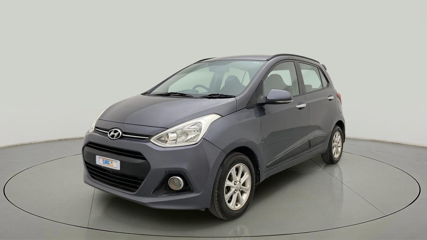 2015 Hyundai Grand i10 ASTA AT 1.2 KAPPA VTVT, Petrol, Automatic, 67,950 km, Left Front Diagonal