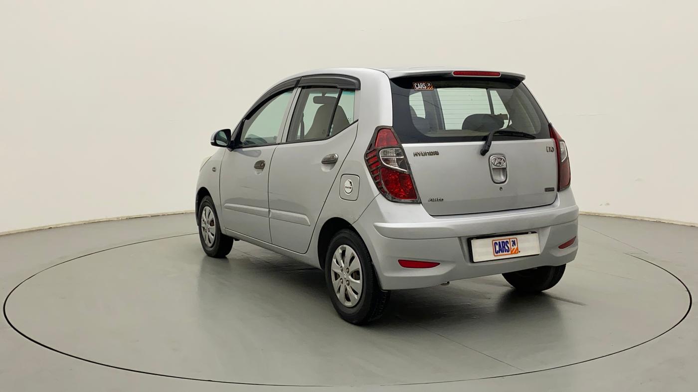2012 Hyundai i10 SPORTZ 1.2 AT, Petrol, Automatic, 49,372 km, Left Back Diagonal