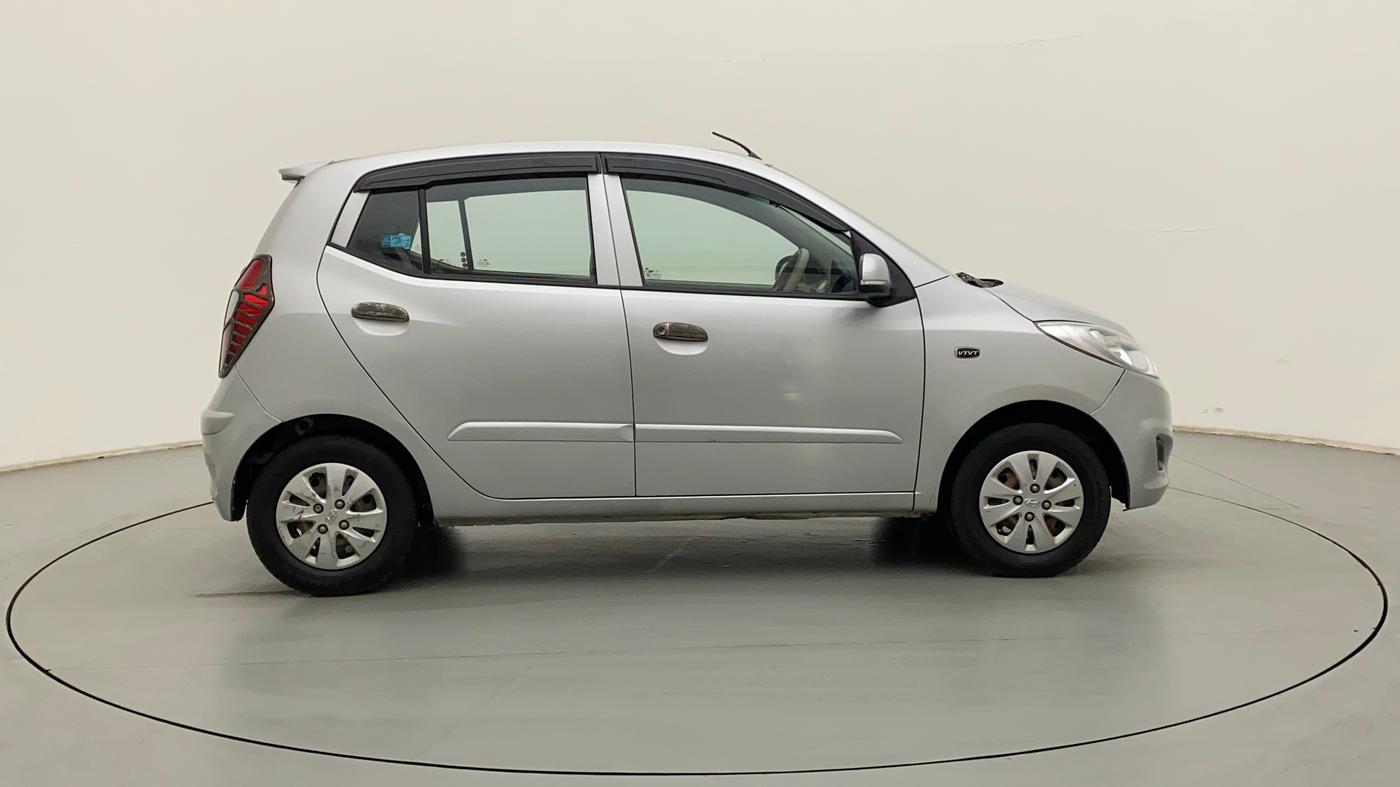 2012 Hyundai i10 SPORTZ 1.2 AT, Petrol, Automatic, 49,372 km, Right Side View