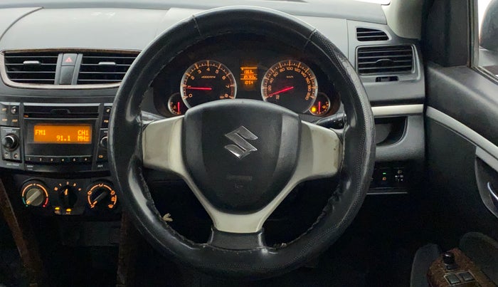 2017 Maruti Swift VXI, Petrol, Manual, 85,783 km, Steering Wheel Close Up