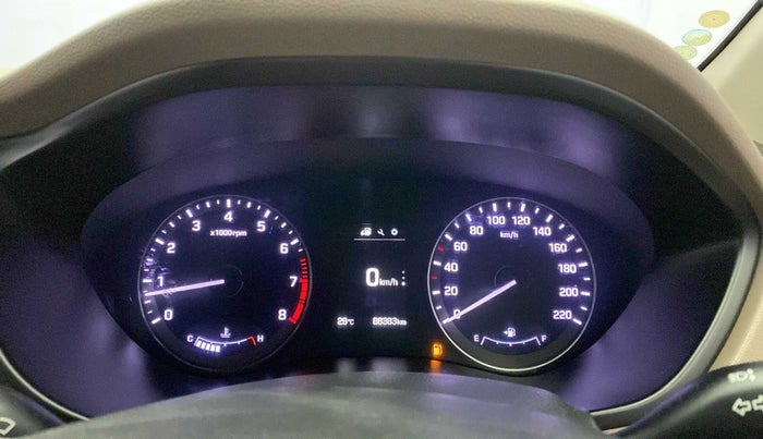 2016 Hyundai Elite i20 ASTA 1.2 (O), Petrol, Manual, 88,744 km, Odometer Image