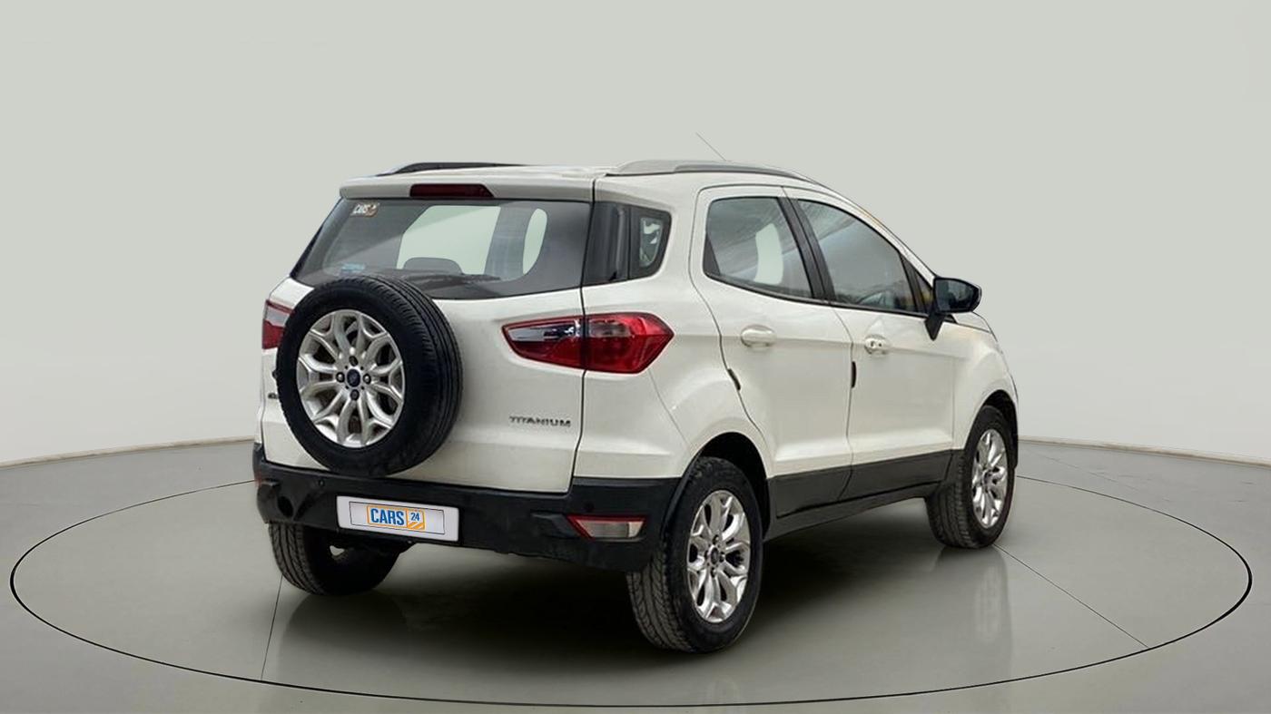 2017 Ford Ecosport TITANIUM 1.5L PETROL AT, Petrol, Automatic, 67,602 km, Right Back Diagonal