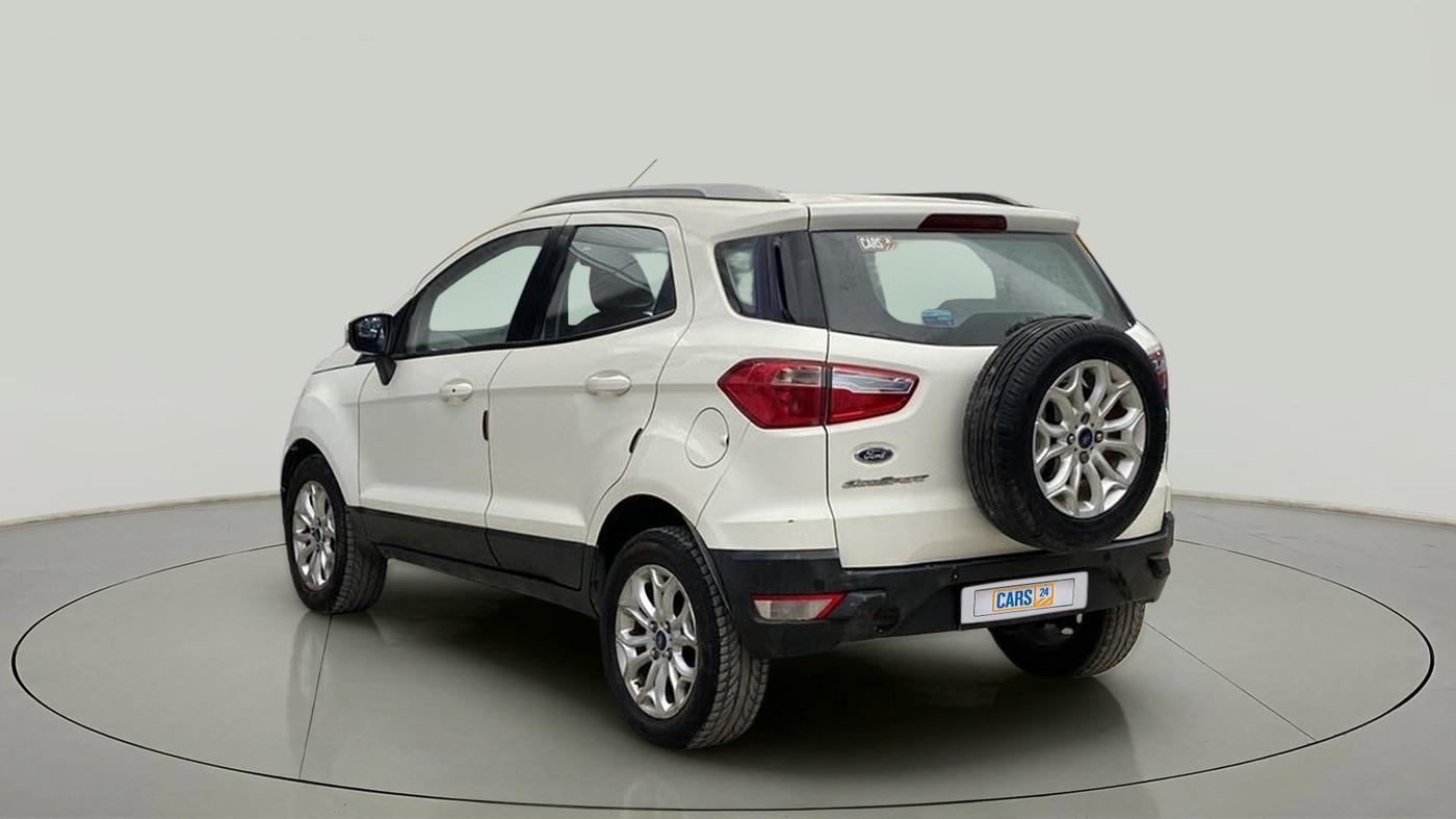 2017 Ford Ecosport TITANIUM 1.5L PETROL AT, Petrol, Automatic, 67,602 km, Left Back Diagonal