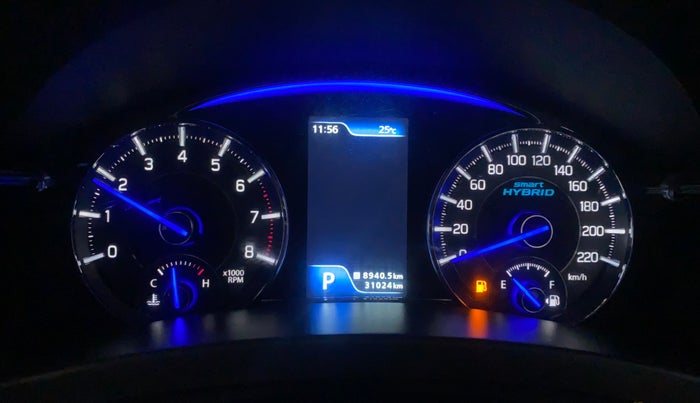 2020 Maruti Ciaz ALPHA  AT 1.5 SHVS PETROL, Petrol, Automatic, 31,214 km, Odometer Image