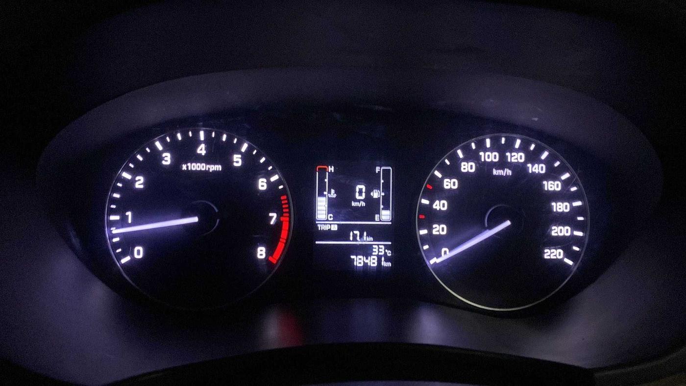 2017 Hyundai Elite i20 MAGNA 1.2, Petrol, Manual, 78,561 km, Odometer Image