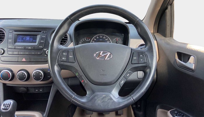 2014 Hyundai Grand i10 ASTA 1.2 KAPPA VTVT, Petrol, Manual, 17,490 km, Steering Wheel Close Up