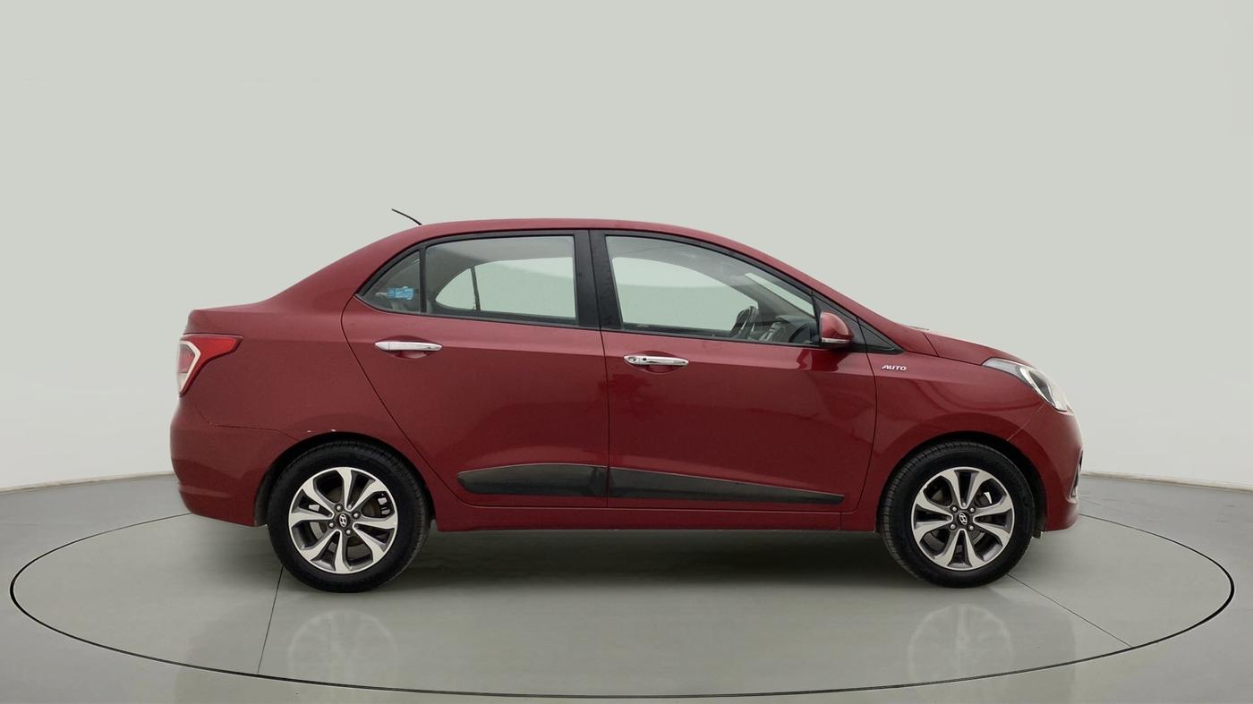 2014 Hyundai Xcent SX AT 1.2 (O), Petrol, Automatic, 96,431 km, Right Side View