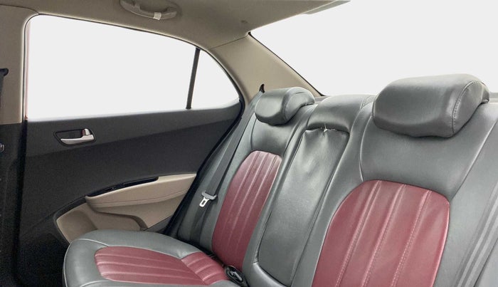 2014 Hyundai Xcent SX AT 1.2 (O), Petrol, Automatic, 96,431 km, Right Side Rear Door Cabin