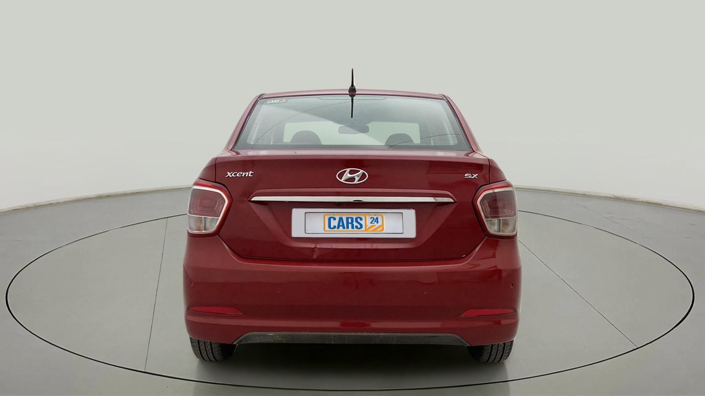 2014 Hyundai Xcent SX AT 1.2 (O), Petrol, Automatic, 96,431 km, Back/Rear
