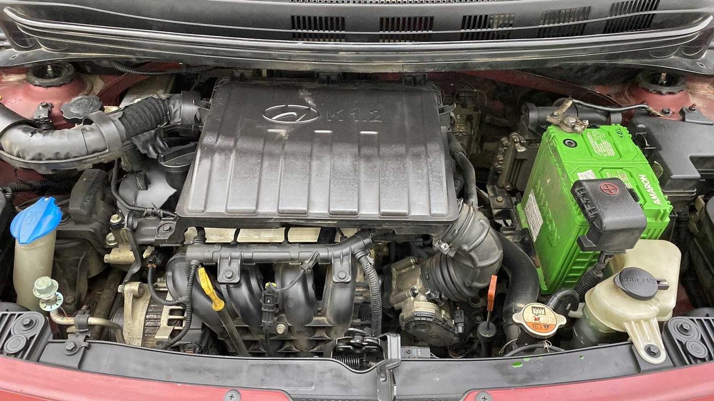 2014 Hyundai Xcent SX AT 1.2 (O), Petrol, Automatic, 96,431 km, Open Bonet