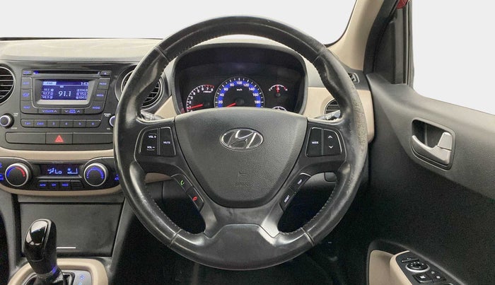 2014 Hyundai Xcent SX AT 1.2 (O), Petrol, Automatic, 96,431 km, Steering Wheel Close Up