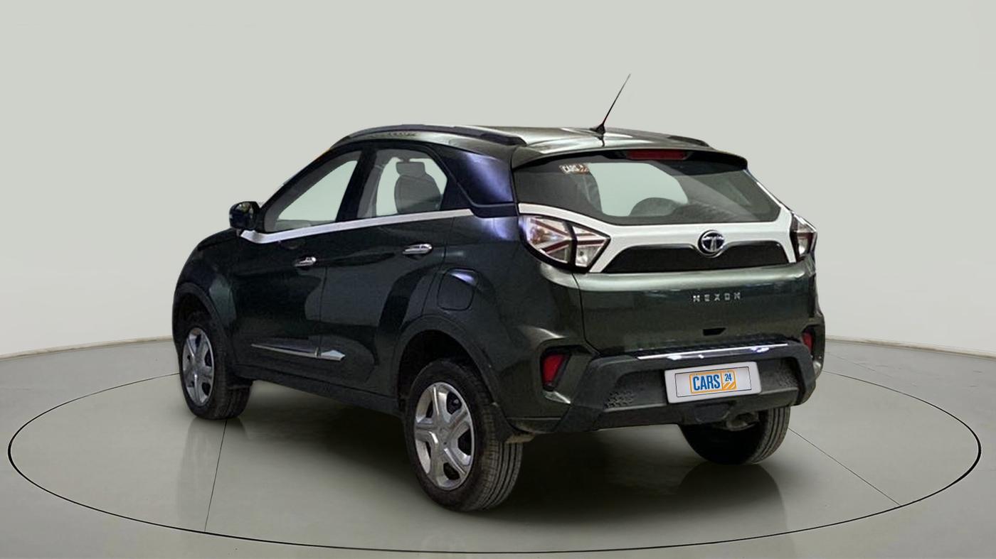 2022 Tata NEXON XMA PETROL, Petrol, Automatic, 3,671 km, Left Back Diagonal
