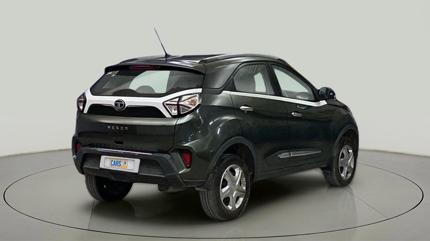 2022 Tata NEXON XMA PETROL, Petrol, Automatic, 3,671 km, Right Back Diagonal
