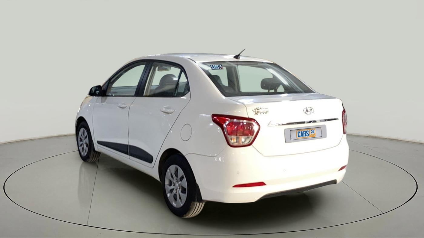 2016 Hyundai Xcent S 1.2, Petrol, Manual, 43,369 km, Left Back Diagonal
