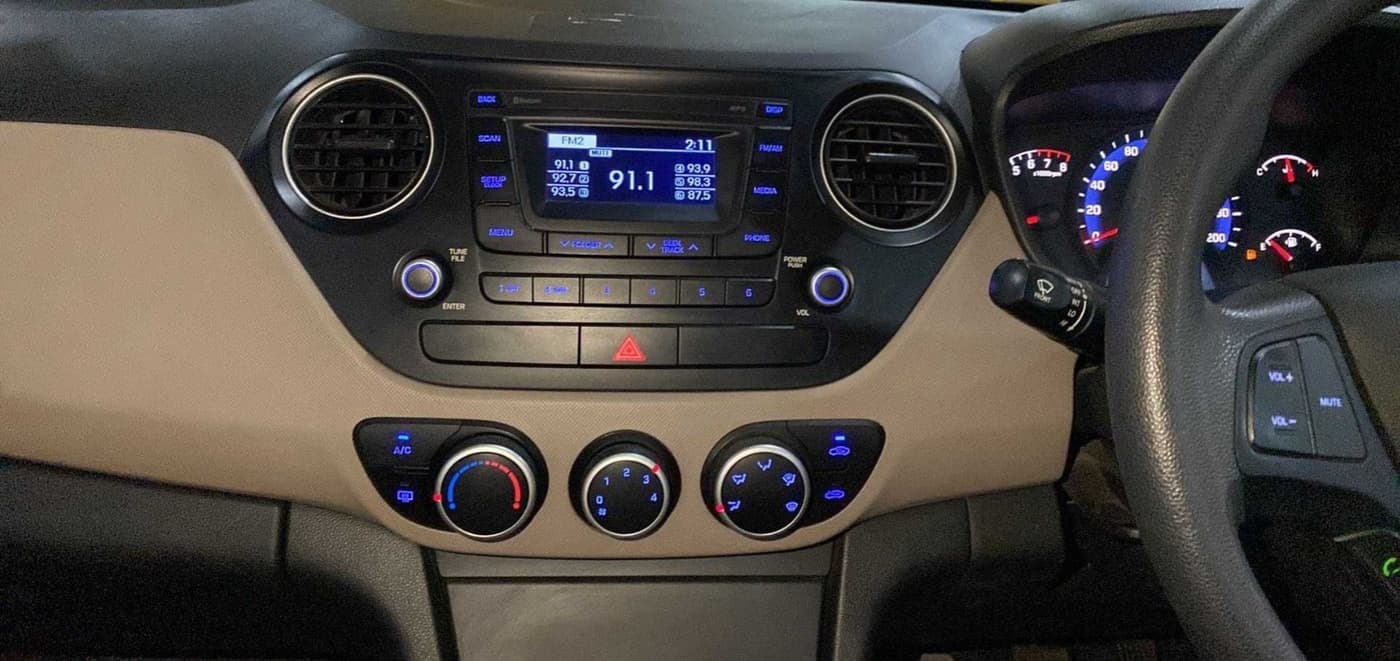2016 Hyundai Xcent S 1.2, Petrol, Manual, 43,369 km, Air Conditioner
