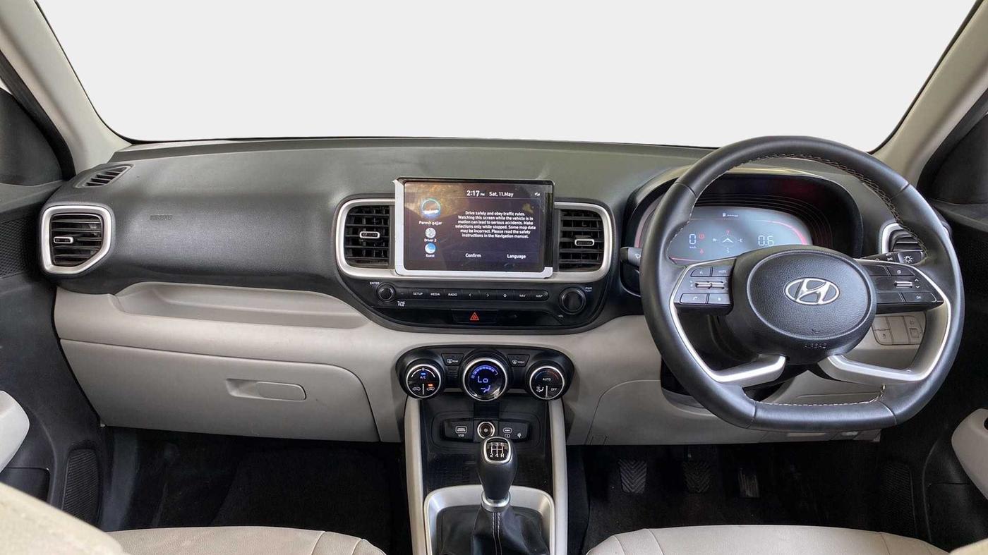 2022 Hyundai VENUE SX 1.2 PETROL, Petrol, Manual, 22,171 km, Dashboard