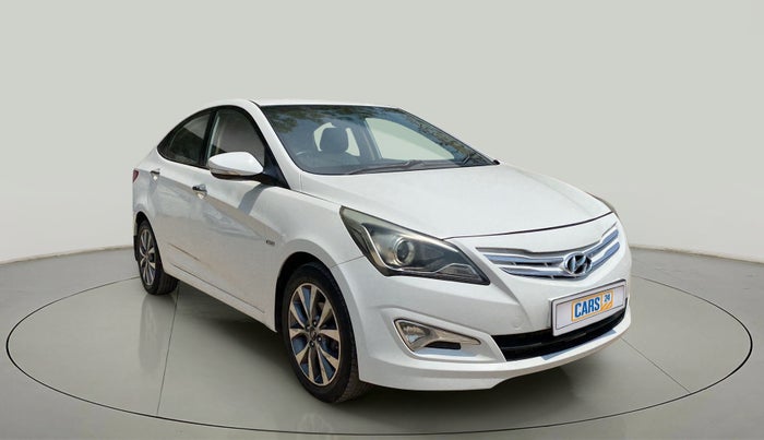 2015 Hyundai Verna FLUIDIC 1.6 CRDI S(O) 4S, Diesel, Manual, 95,116 km, Right Front Diagonal