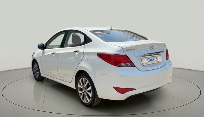 2015 Hyundai Verna FLUIDIC 1.6 CRDI S(O) 4S, Diesel, Manual, 95,116 km, Left Back Diagonal