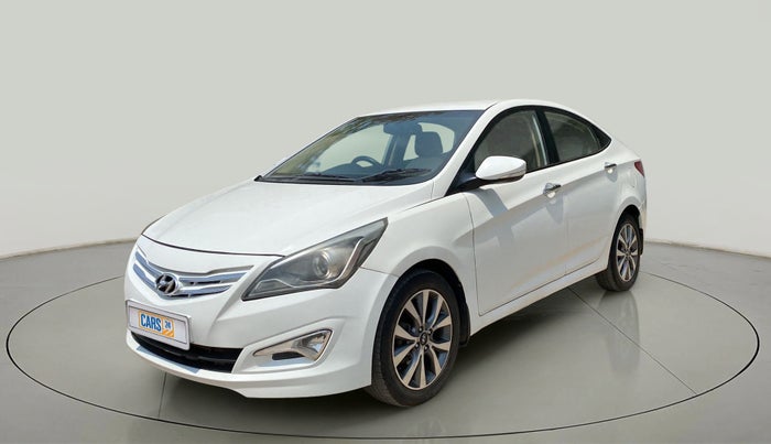 2015 Hyundai Verna FLUIDIC 1.6 CRDI S(O) 4S, Diesel, Manual, 95,116 km, Left Front Diagonal