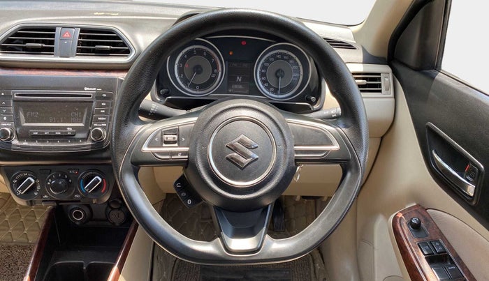 2018 Maruti Dzire VXI AMT, Petrol, Automatic, 69,649 km, Steering Wheel Close Up