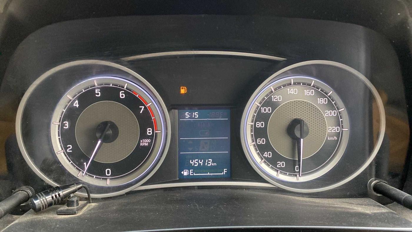 2021 Maruti Dzire VXI, CNG, Manual, 45,603 km, Odometer Image