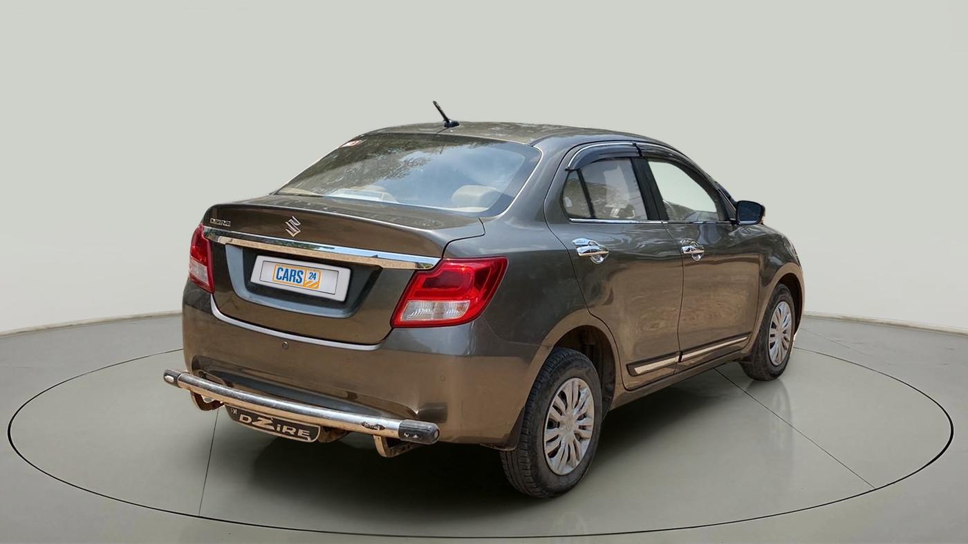 2021 Maruti Dzire VXI, CNG, Manual, 45,603 km, Right Back Diagonal