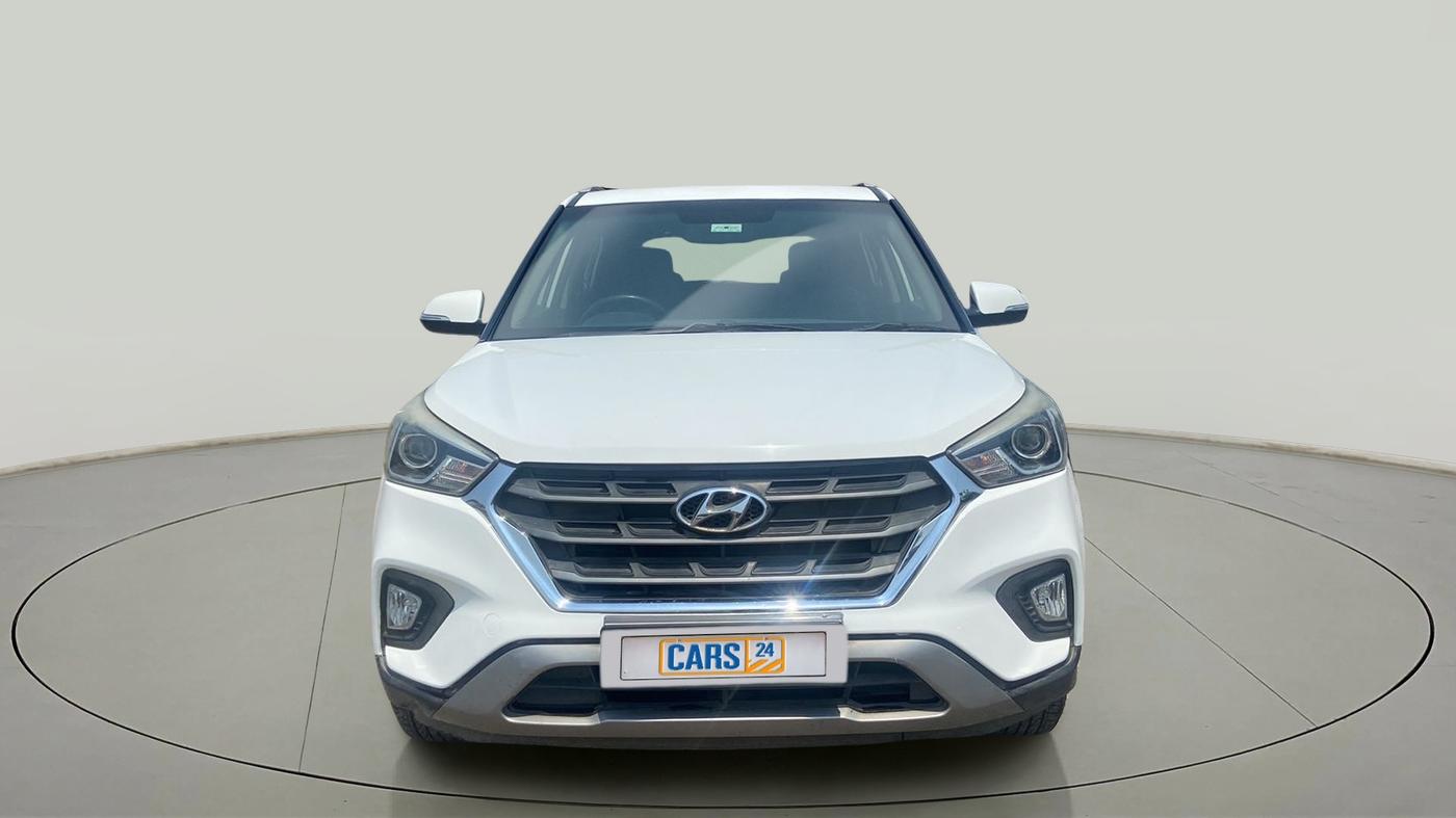 2018 Hyundai Creta SX AT 1.6 PETROL, Petrol, Automatic, 81,984 km, Front