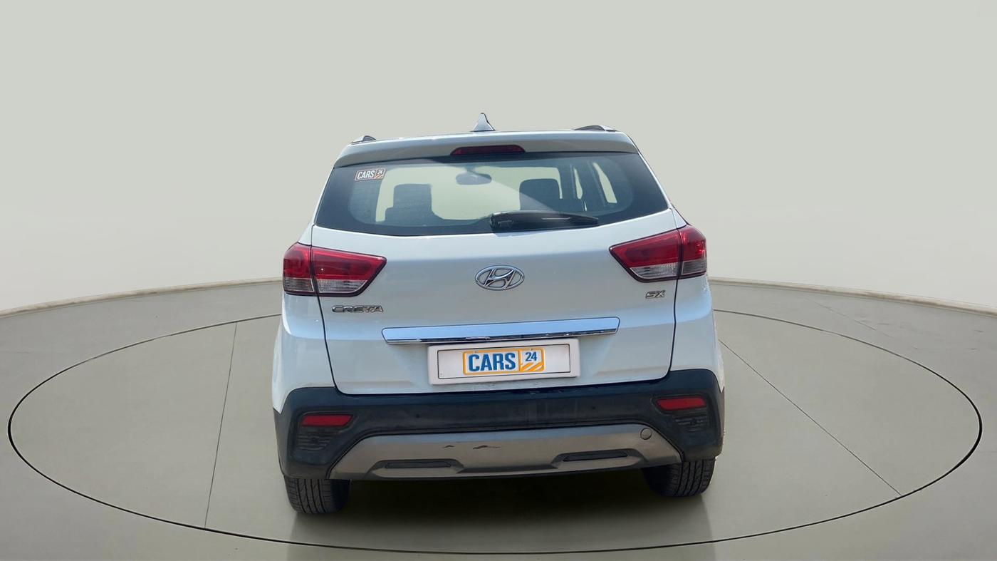 2018 Hyundai Creta SX AT 1.6 PETROL, Petrol, Automatic, 81,984 km, Back/Rear