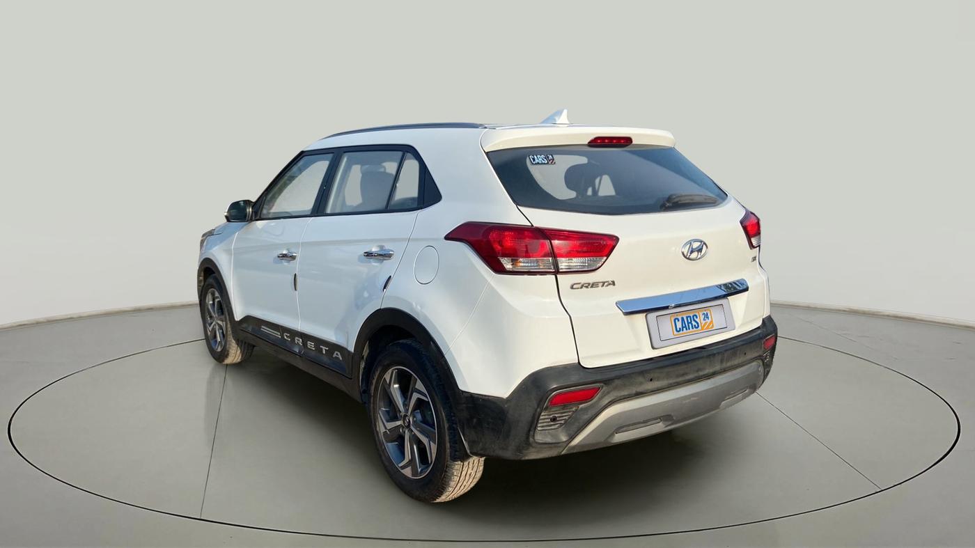 2018 Hyundai Creta SX AT 1.6 PETROL, Petrol, Automatic, 81,984 km, Left Back Diagonal