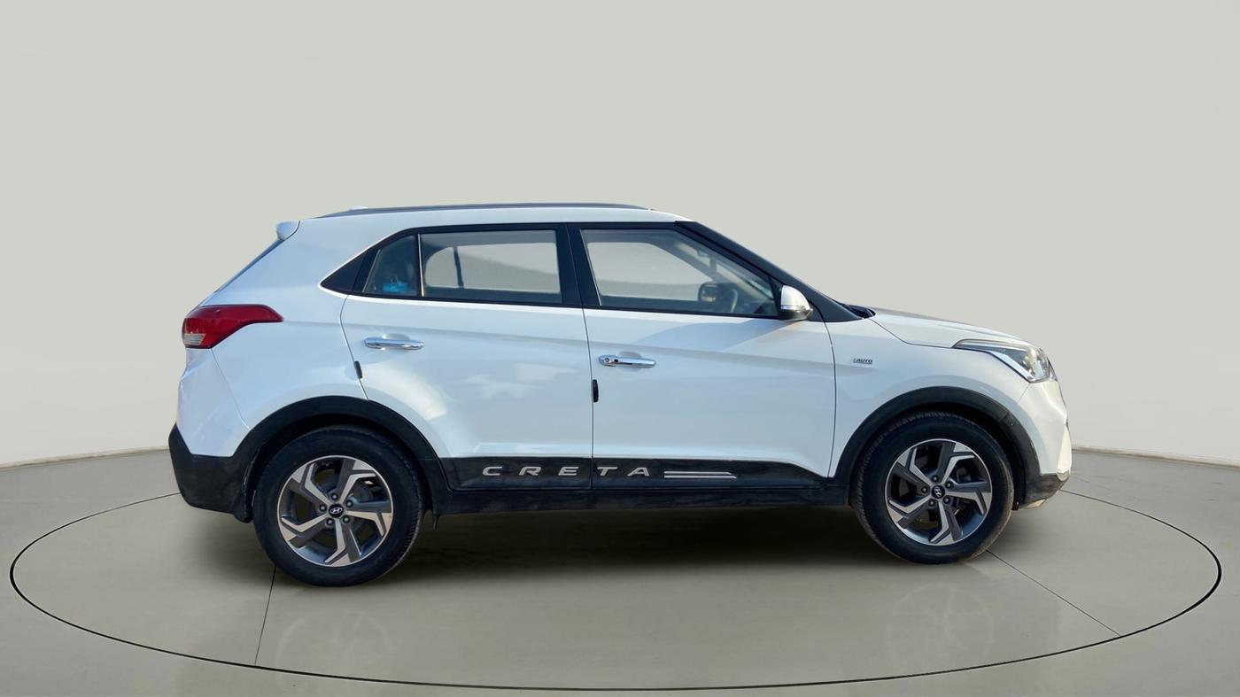 2018 Hyundai Creta SX AT 1.6 PETROL, Petrol, Automatic, 81,984 km, Right Side View